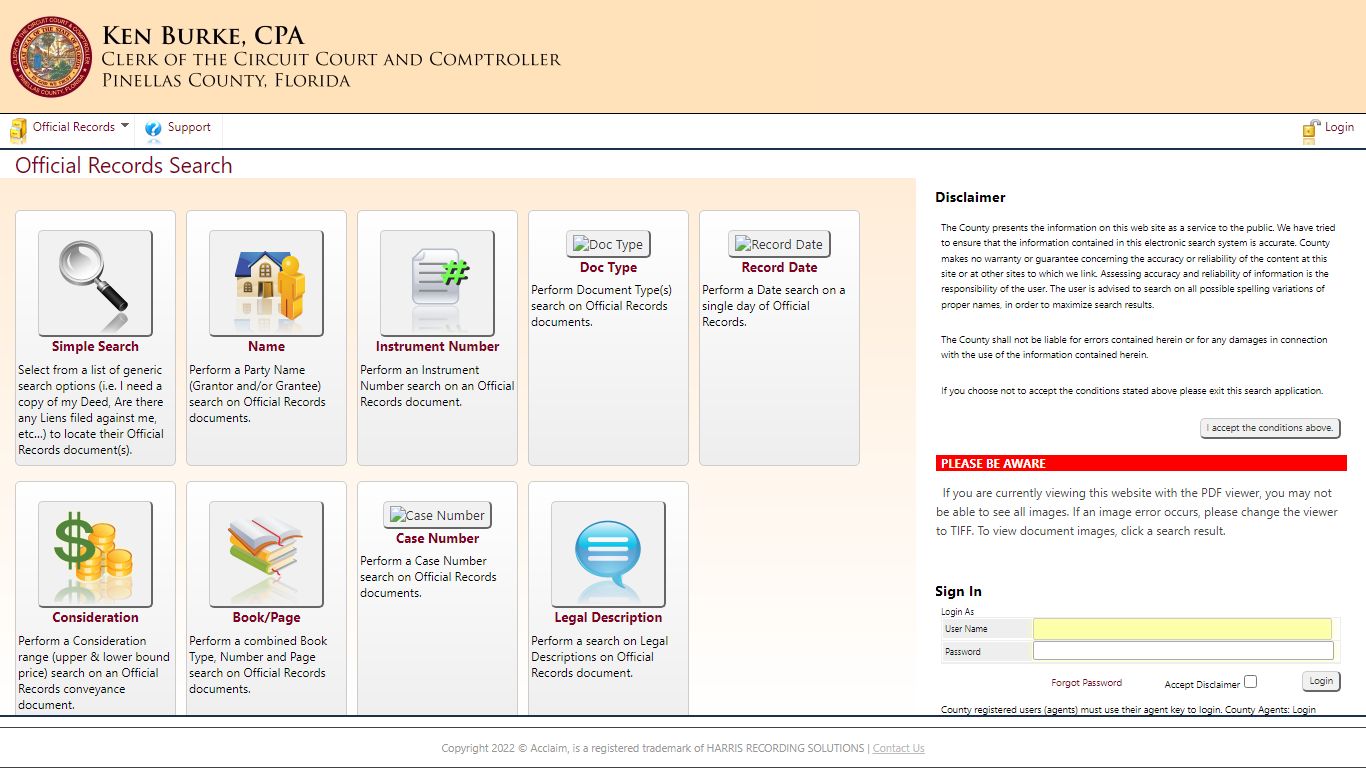 Pinellas County Public Records